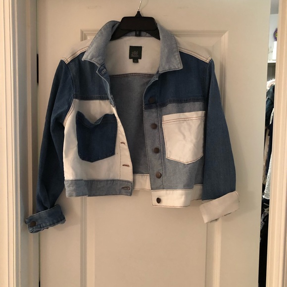 cropped denim jacket target